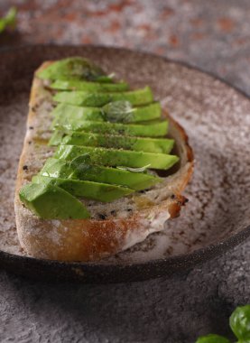 Aperatif öğle yemeği bruschetta sağlıklı yemekler.