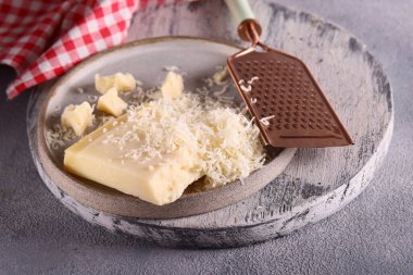 natural organic hard parmesan cheese