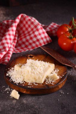 natural organic hard parmesan cheese