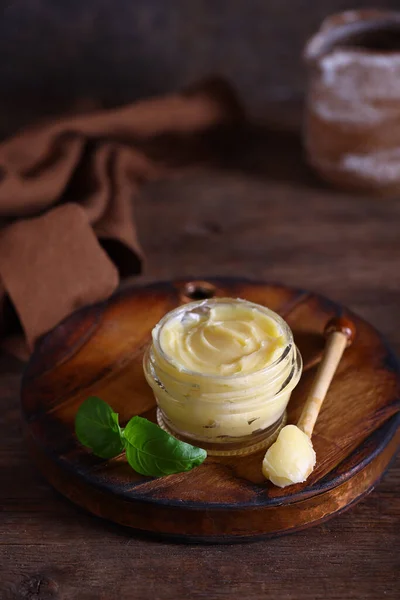 Manteiga Ghee Saudável Super Comida — Fotografia de Stock