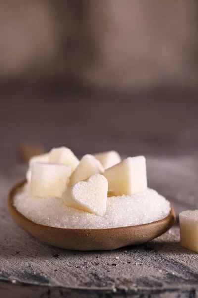 Natural Organic Sugar Sand Refined Sugar — Stock Photo, Image