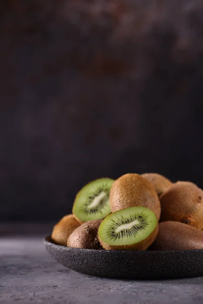Ripe Organic Fruit Green Kiwi Healthy Food — Stock Photo, Image