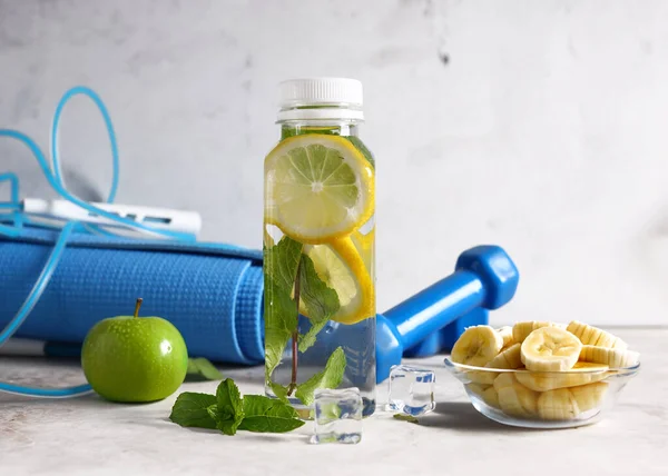 healthy sports nutrition fruit and drink