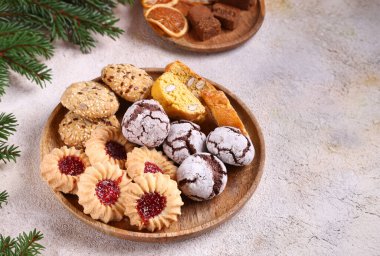 Tatlı kurabiye bisküvisi tatlı