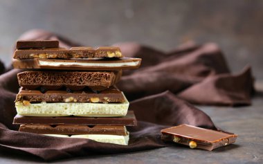 tatlı doğal çikolata, macun, sos, çubuk