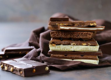 tatlı doğal çikolata, macun, sos, çubuk