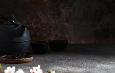 Geleneksel çay töreni, yeşil çay.