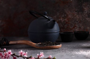 Geleneksel çay töreni, yeşil çay.