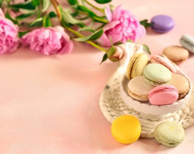 Tatlı ve bayram ziyafetleri için kurabiyeler.