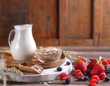 Laktozsuz bitki bazlı yulaf sütü