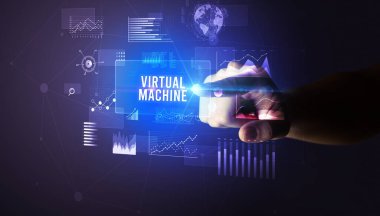 VIRTUAL MACHINE yazıtları, yeni iş teknolojisi kavramı