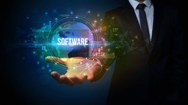 SOFTWARE yazıtları, dijital teknoloji kavramı