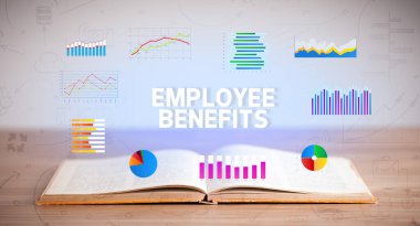 EMPLOYEE BENEFITS yazıtları, yeni iş konsepti