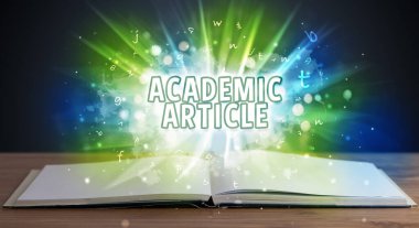 ACADEMIC ARTICLE Yazıtları açık bir kitaptan geliyor, eğitici bir kavram