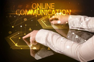 ONLINE COMUNICATION yazıtları, yeni medya kavramı ile sosyal ağlarda gezinme