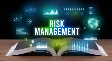 Risk Yönetimi yazıtları açık bir kitaptan, yaratıcı iş konseptinden geliyor