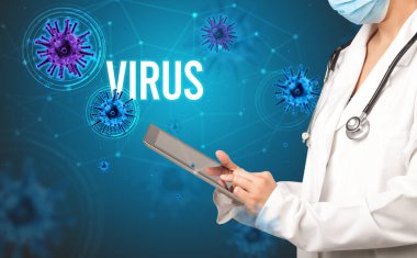 Doktor, VIRUS yazıtları ve salgın konseptiyle reçete yazıyor.