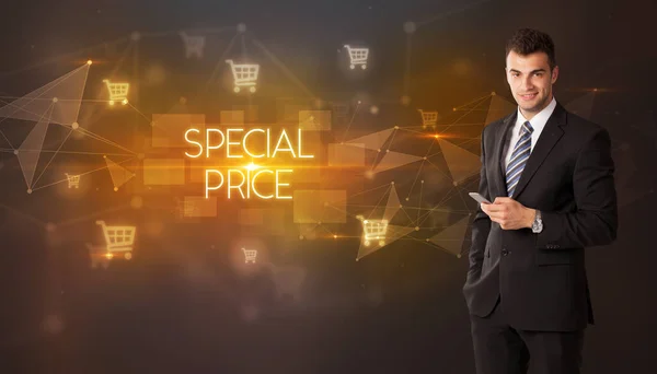 아이콘 Special Price 온라인 컨셉트 — 스톡 사진