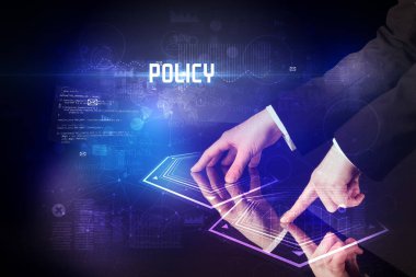 POLICY yazıtları ve yeni çağ güvenlik kavramı ile dijital tabloya dokunmak