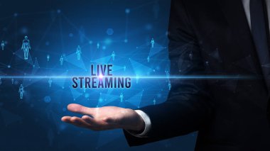 Zarif el ele tutuşmalar Yaşamı Sersemleten yazıtlar, sosyal ağ konsepti