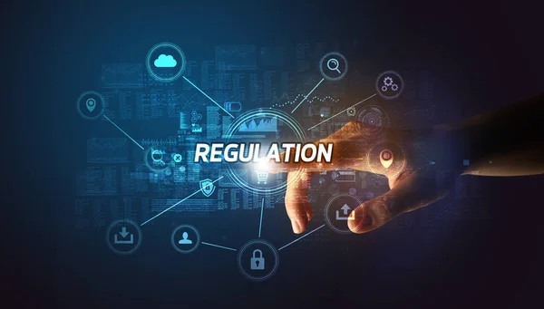 Regulation 사이버 — 스톡 사진