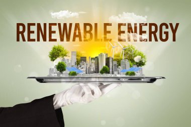 Garson, Yenilenebilir Yazı ve Yenilenebilir Enerji Konseptiyle Eko Şehri 'ne hizmet ediyor.