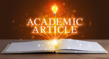 ACADEMIC ARTICLE Yazıtları açık bir kitaptan geliyor, eğitici bir kavram