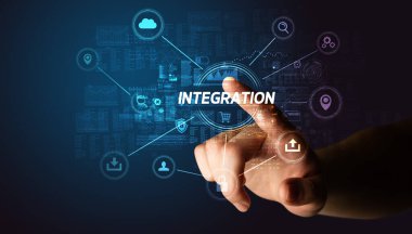 El teması Entegrasyon Yazısı, Siber Güvenlik Konsepti