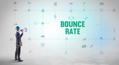 BOUNCE Oranı yazma kavramı ile yeni bir sosyal medya platformu üzerinde çalışan mühendis