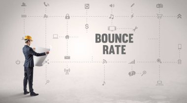 BOUNCE Oranı yazma kavramı ile yeni bir sosyal medya platformu üzerinde çalışan mühendis