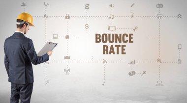 BOUNCE Oranı yazma kavramı ile yeni bir sosyal medya platformu üzerinde çalışan mühendis