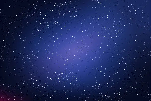 Sternenhimmel Und Galaxienglut Nebel Kosmos Weltraum Hintergrund Vektor lizenzfreie Stockvektoren