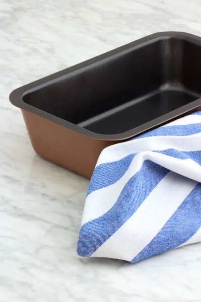 Vacker Och Användbar Koppar Färgad Bakning Pan Perfekt För Din — Stockfoto