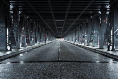 Kopyalama alanı olan boş yol arkaplanı