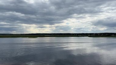 Baltık sahili yaz dalgaları Palanga Klaipeda Litvanya