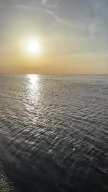 Baltık sahili yaz dalgaları Palanga Klaipeda Litvanya