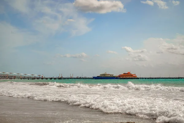 멕시코 나로로에 리아의 카리브해 — 스톡 사진