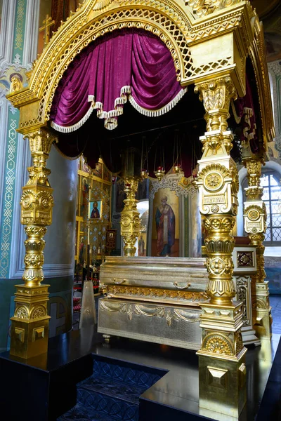 Kazan Rússia Junho 2021 Annunciation Cathedral Kazan Tatarstan Luxo Interior — Fotografia de Stock