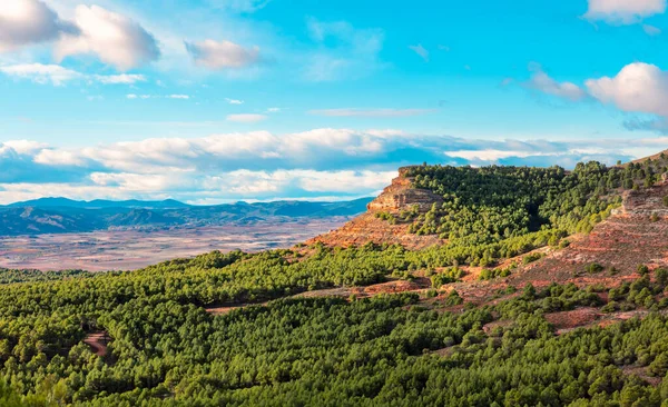 Landschaft Der Sierra Armantes Aragon Spanien Provinz Saragossa — Stockfoto