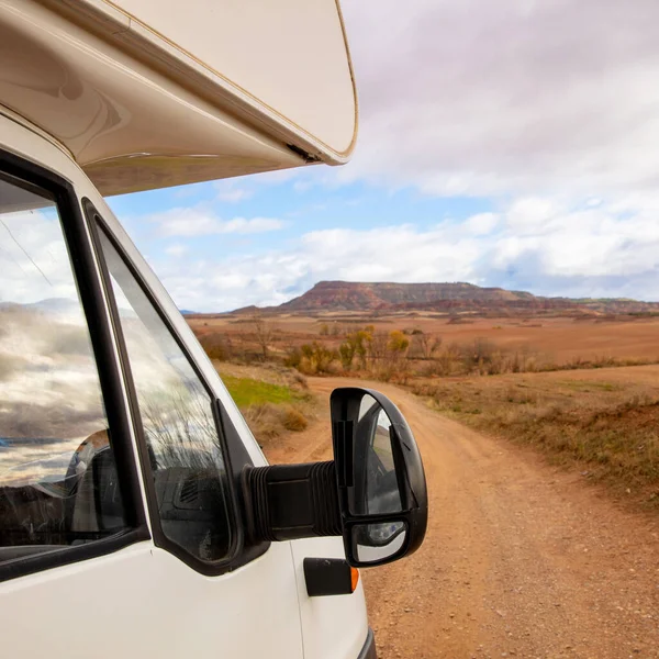 Motorhome Road Adventure Travel Holiday Concept — Stock Photo, Image