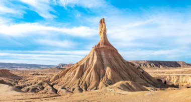 Bardenas gerçekten, Navarra İspanya 'da.