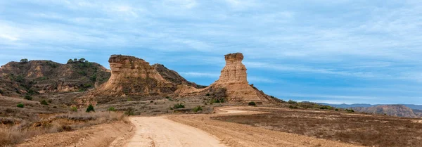 Desert Monegros Aragon Spain — Stock Photo, Image