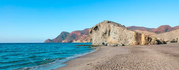 Mediterranean Coast Province Almeria Spain Playa Del Monsul Cabo Gata — Photo