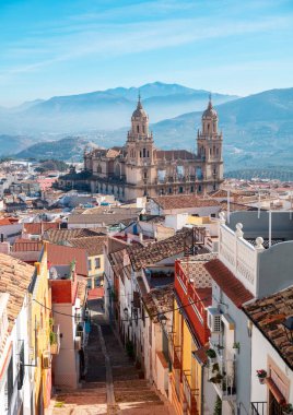Guadix city landscape- near Granada,  Andalusia in Spain