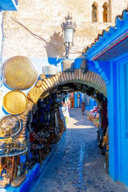 : chefchaouen, morocco, Afrika geleneksel Fas Mimari Detaylar