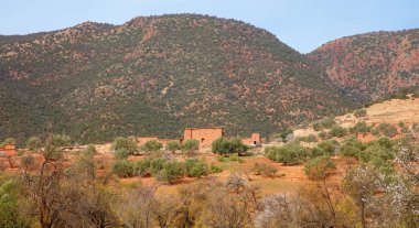 Countryside moroccan and village,  Morocco