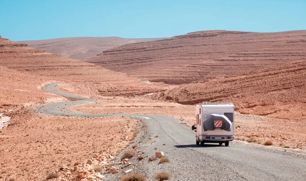 Подорож Автомобілем Додому Марокко — стокове фото
