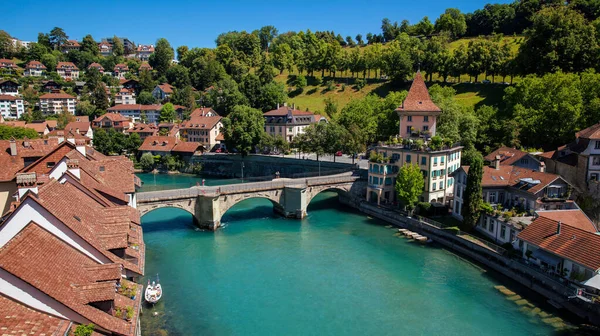 Vista Panorámica Berna Suiza — Foto de Stock