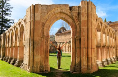 Kastilya 'da turizm ve İspanya' da Leon- Soria