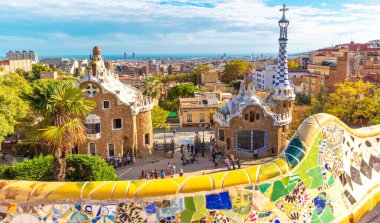 İspanya - Park Guell Barselona 'da